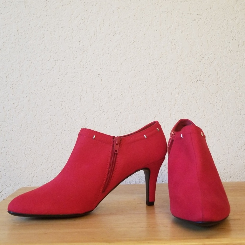 Red Heeled Booties